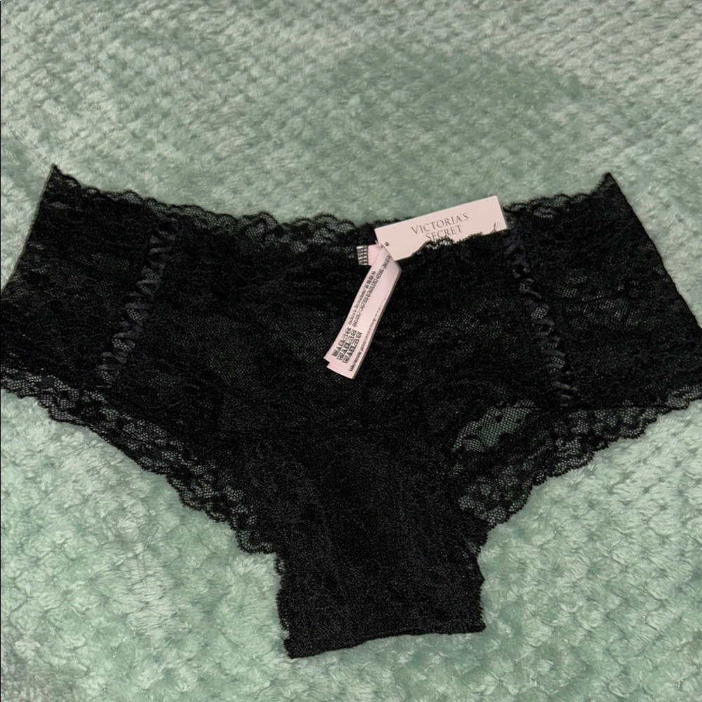 Victoria's Secret Black Lace Panties